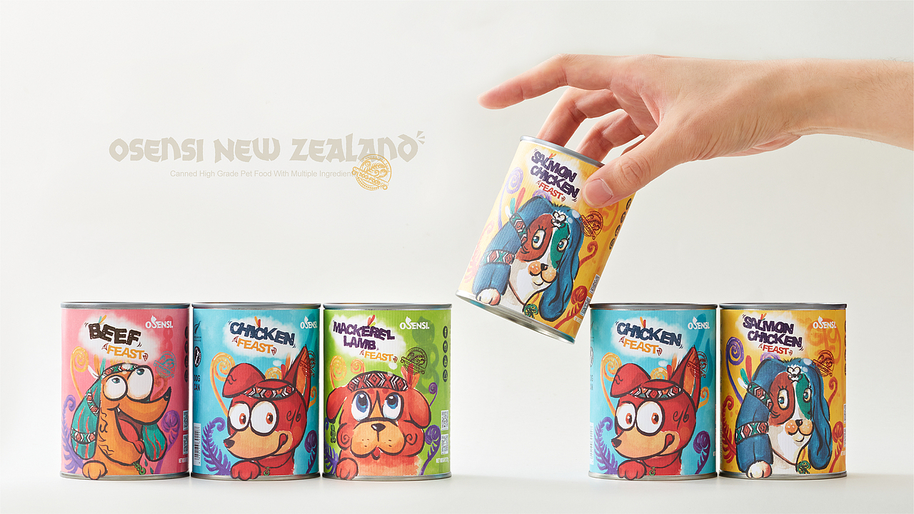 【OSENSI·主粮罐头】宠物食品包装