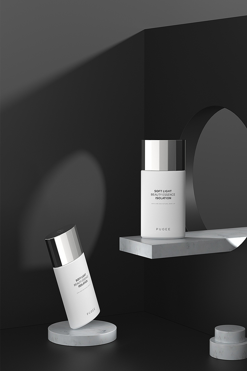 C4D简单的化妆品套盒渲染海报（图ZMjY1MDk1NzM2） - 产品 - 站酷设计师白白小兔原创素材 - 站酷ZCOOL