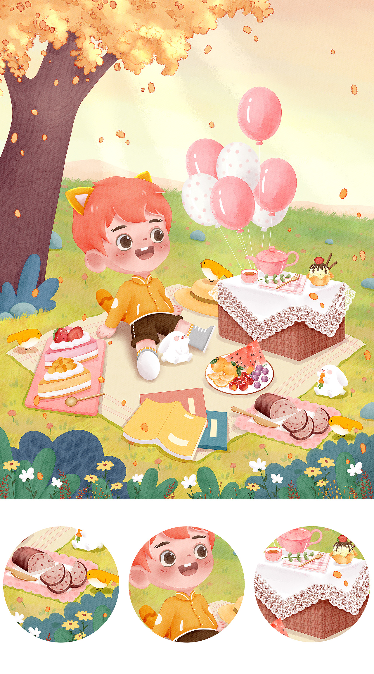 潮玩IP——Modi猫弟插画第一弹（图ZMjgwMjIzMDAw） - 商业插画 - 站酷设计师小土豆子耶原创素材 - 站酷ZCOOL