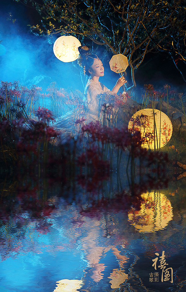 彼岸花|摄影|人像摄影|禧阁古装摄影_原创作品-站酷zcool