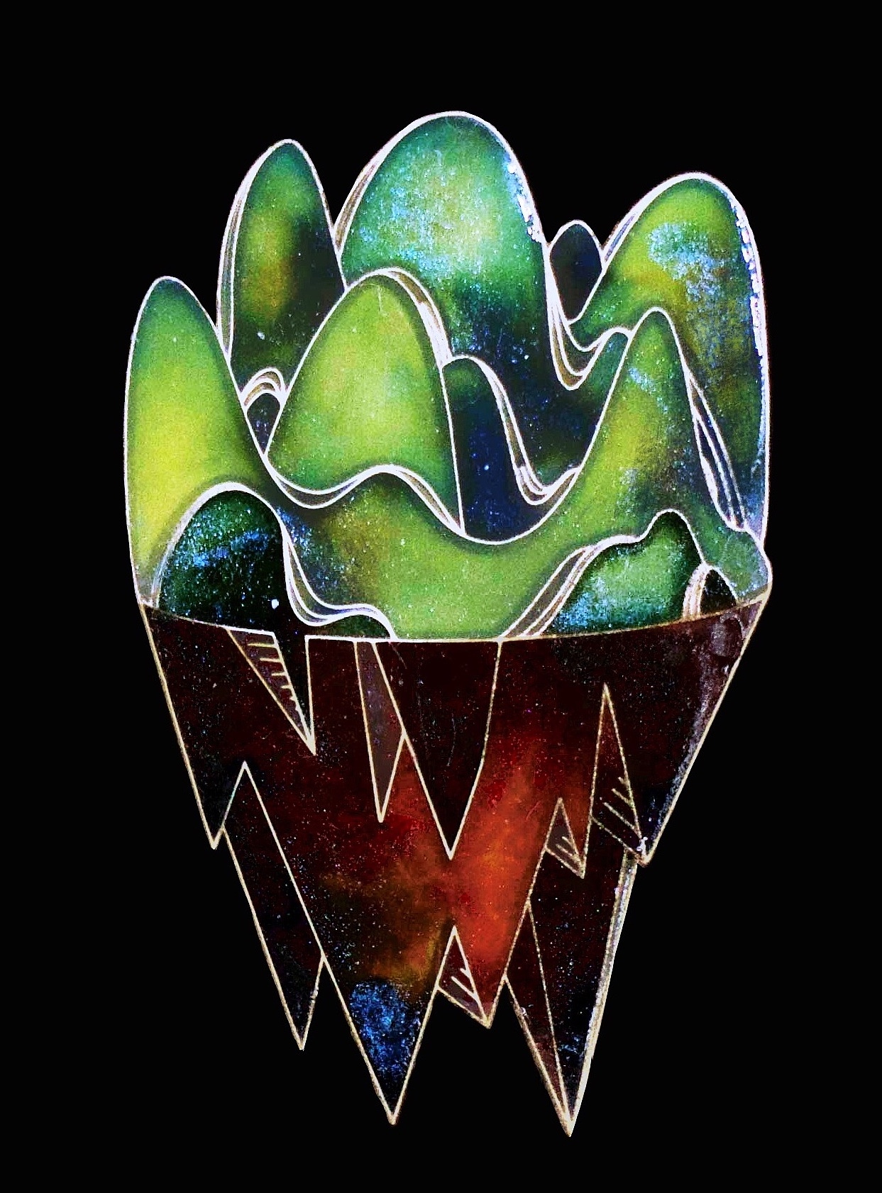 元素胸针（图ZMjUxNjU1MTk2） - 配饰 - 站酷设计师YURUCHEN03原创素材 - 站酷ZCOOL