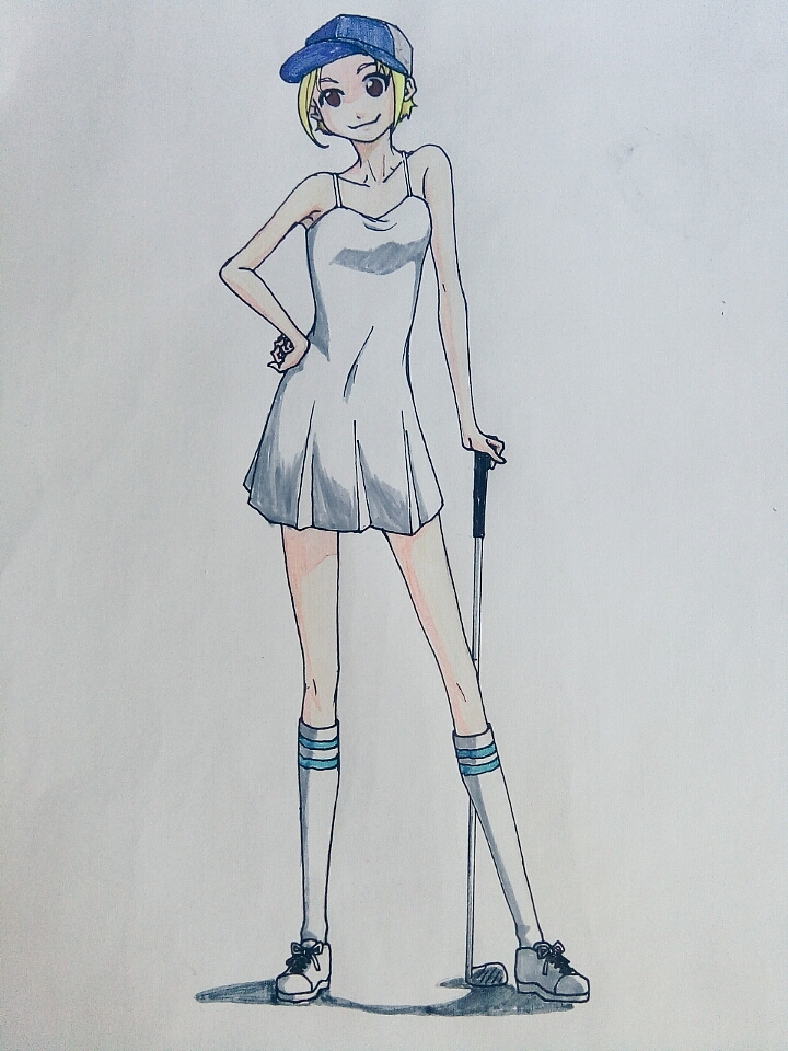 妹子（图ZODY4MDMxODQ=） - 创作习作 - 站酷设计师老猫先生的画原创素材 - 站酷ZCOOL