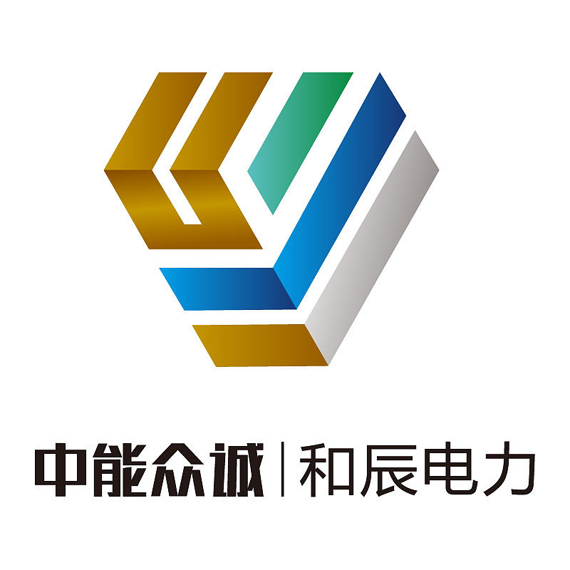 两个公司的logo组合成一个