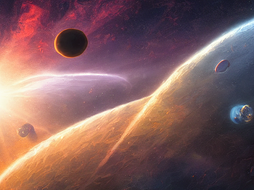 #AI创作实验室#小宇宙三个太阳