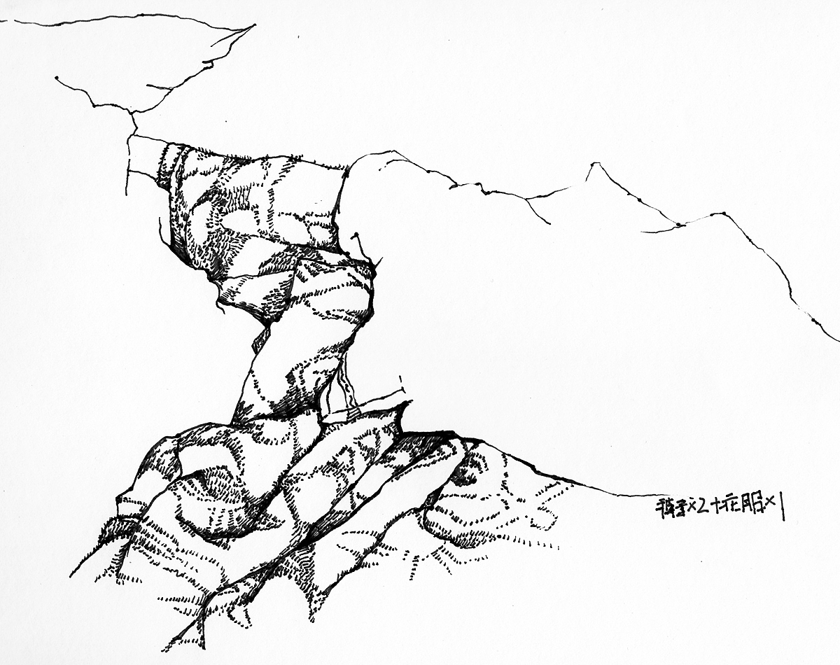 钢笔速写五枚（图ZNTI2MTkwOA==） - 商业插画 - 站酷设计师SoliDEyE原创素材 - 站酷ZCOOL