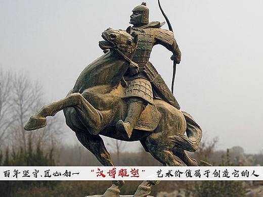 历史骑马人物主题雕塑加工定制