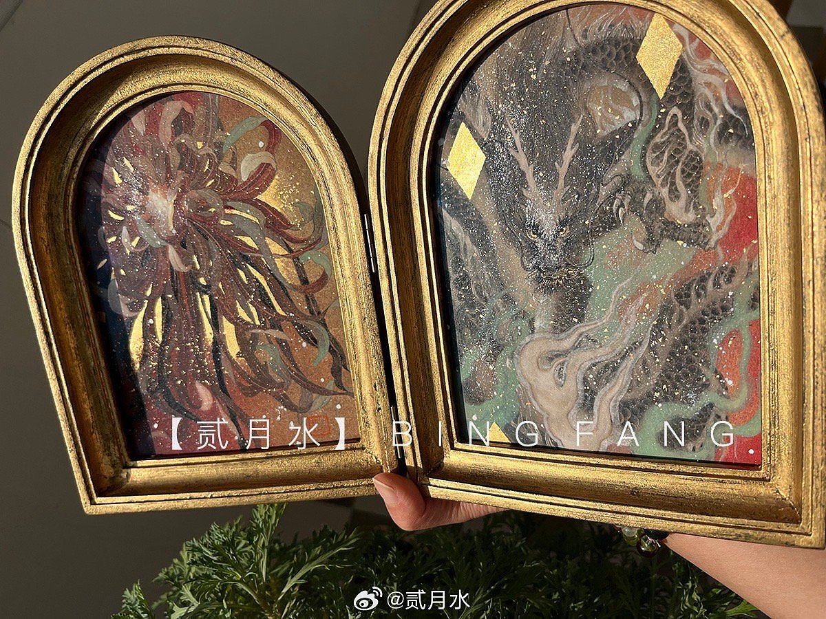 龙年贺图2（图ZMzYwOTE0MDMy） - 艺术插画 - 站酷设计师贰月水原创素材 - 站酷ZCOOL