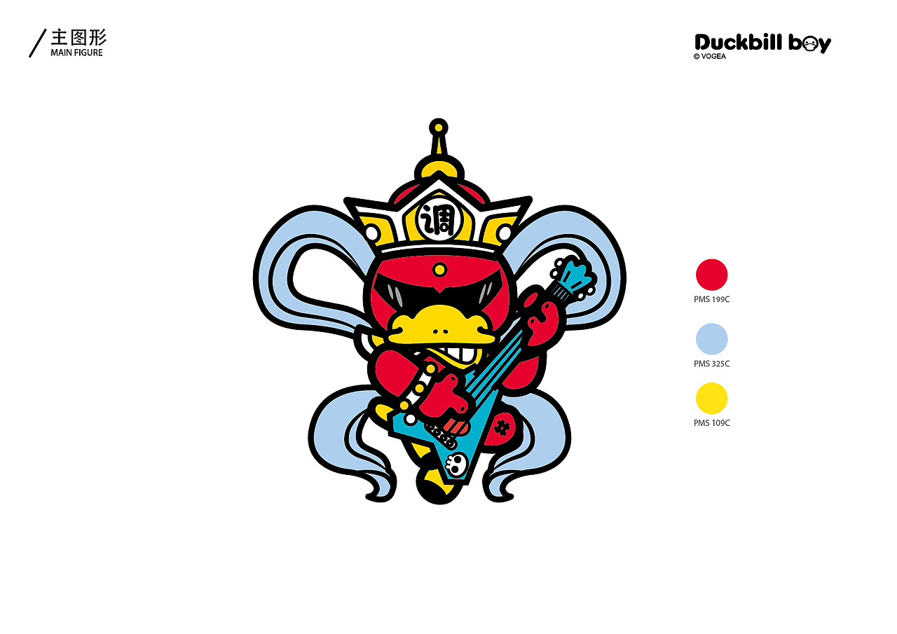 鸭嘴兽男孩潮酷版图库:风调雨顺|平面|图案|奉全文化_原创作品-站酷