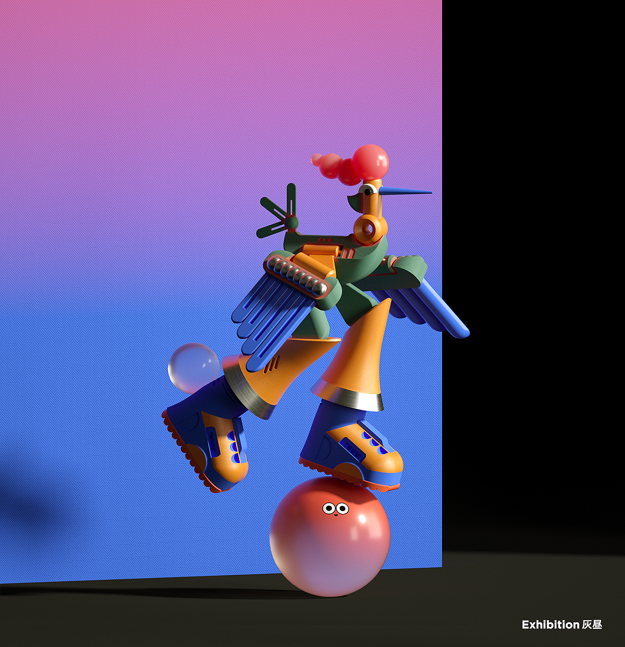 山海新经 C4D（图ZMjA3MjUwOTY0） - 人物/生物 - 站酷设计师灰昼原创素材 - 站酷ZCOOL