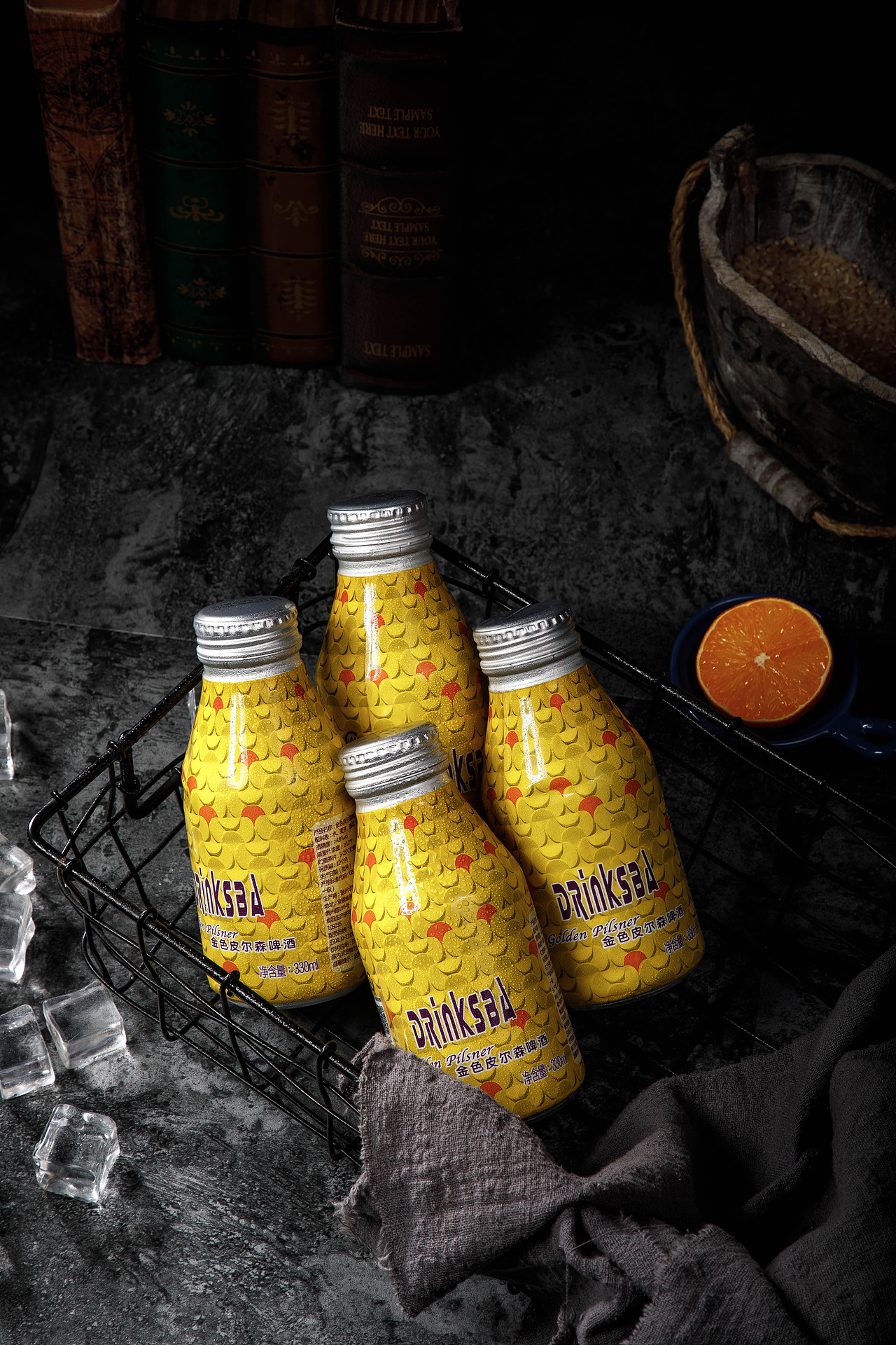 啤酒场景图拍摄