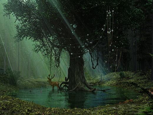 遇见（个人主页-ZNDI1OTMwMTY=） - 场景 - 站酷设计师阿辉_原创素材 - 站酷ZCOOL