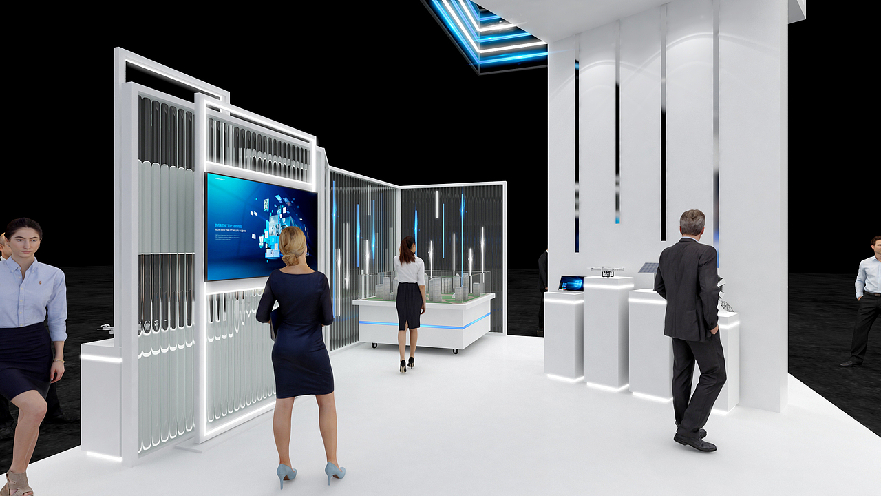 展位（图ZMzAwMTU5MjUy） - 展陈设计 - 站酷设计师鱼摆摆IIIIIII原创素材 - 站酷ZCOOL