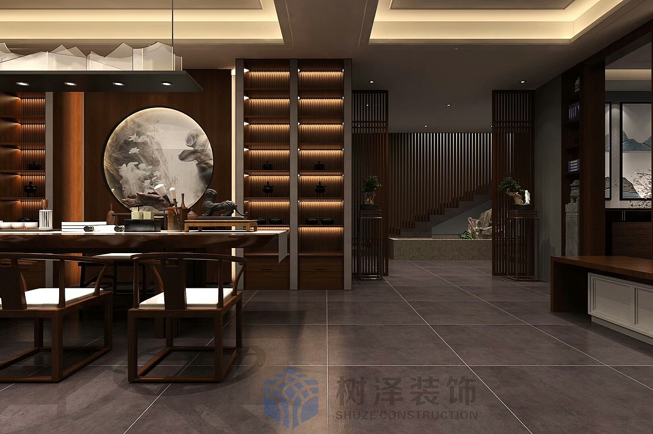 茶馆（图ZMTEyMDIyNjIw） - 家装设计 - 站酷设计师树泽空间设计原创素材 - 站酷ZCOOL