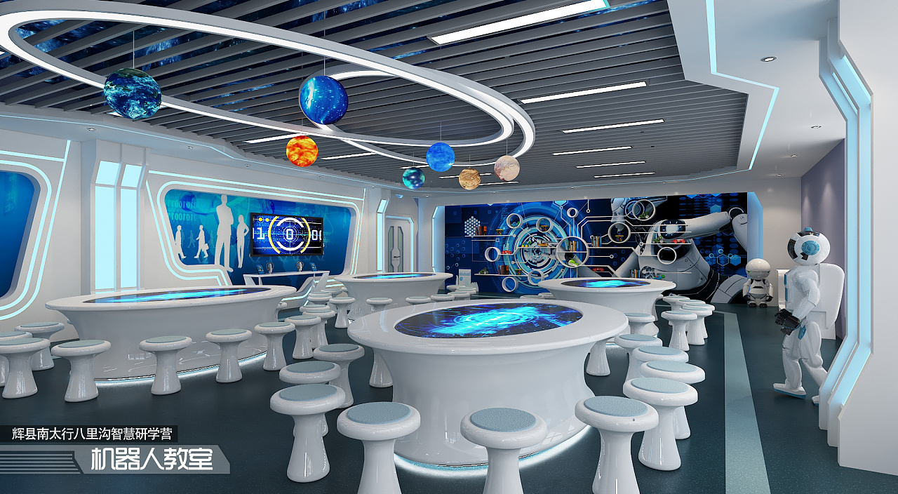 研学旅行营地教室设计|空间|家装设计|张晓阳zxy - 原创作品 - 站酷