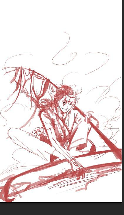 盗墓笔记同人插画两张（附过程）（图ZMjcwNTY1NzY4） - 商业插画 - 站酷设计师坑国大殿下原创素材 - 站酷ZCOOL