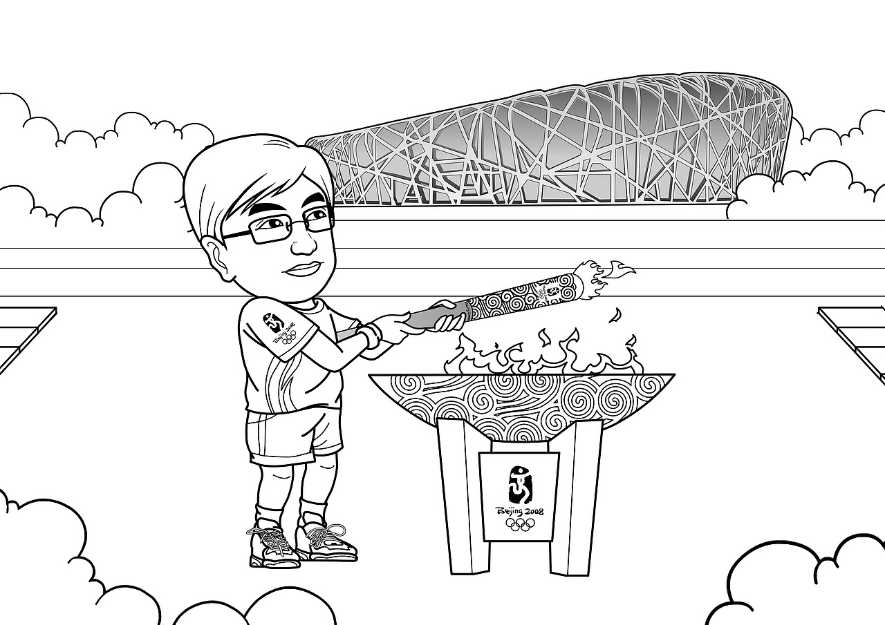 给伊利集团董事长潘刚画的系列黑白漫画稿（已商用）（图ZMjUxMjUzODQ=） - 单幅漫画 - 站酷设计师而非若水原创素材 - 站酷ZCOOL