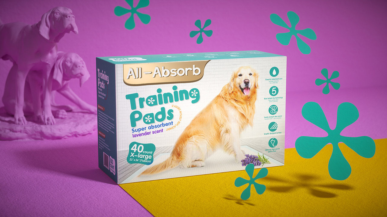 宠物尿垫包装设计