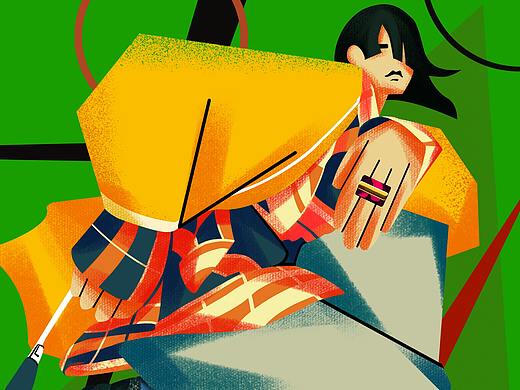 海报插画（个人主页-ZNTQ0OTIyMzI=） - 商业插画 - 站酷设计师芝麻Z原创素材 - 站酷ZCOOL