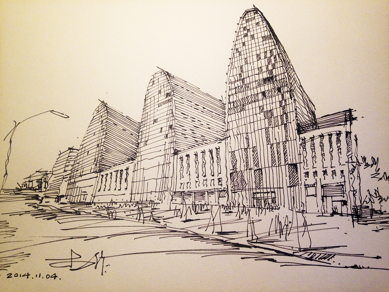 走到哪里画哪里~（图ZMzc0ODIzODg=） - 建筑设计 - 站酷设计师甜到掉了牙原创素材 - 站酷ZCOOL