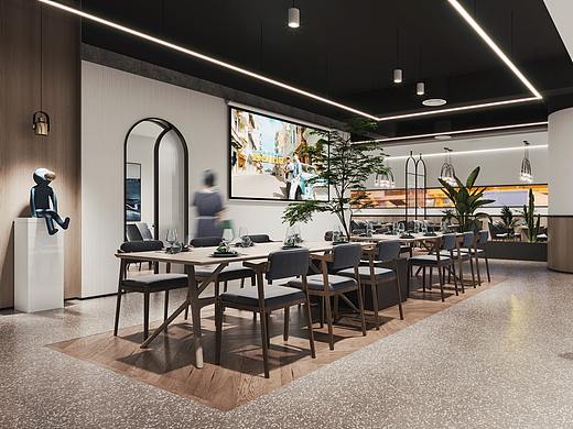 餐饮品牌空间/厚苑·融合餐厅