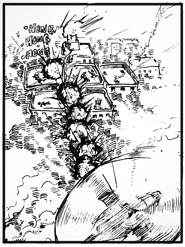漫画《核战》（图ZMTE3MzI4ODg=） - 中/长篇漫画 - 站酷设计师Edwarde_Liu原创素材 - 站酷ZCOOL