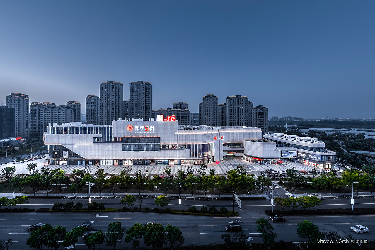 宁波镇海银泰（图ZMjg1Njg1MTY0） - 环境/建筑摄影 - 站酷设计师极致影像建筑摄影原创素材 - 站酷ZCOOL