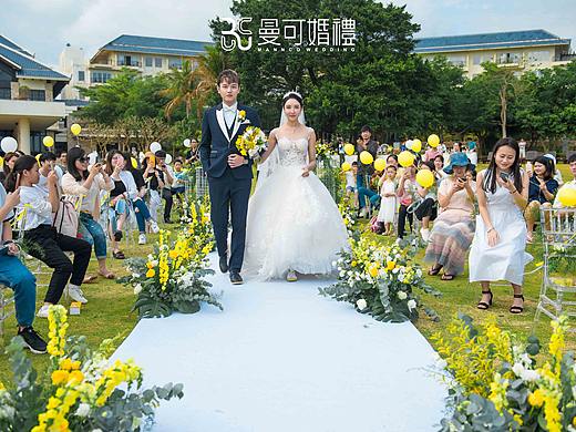 深圳西式户外婚礼作品