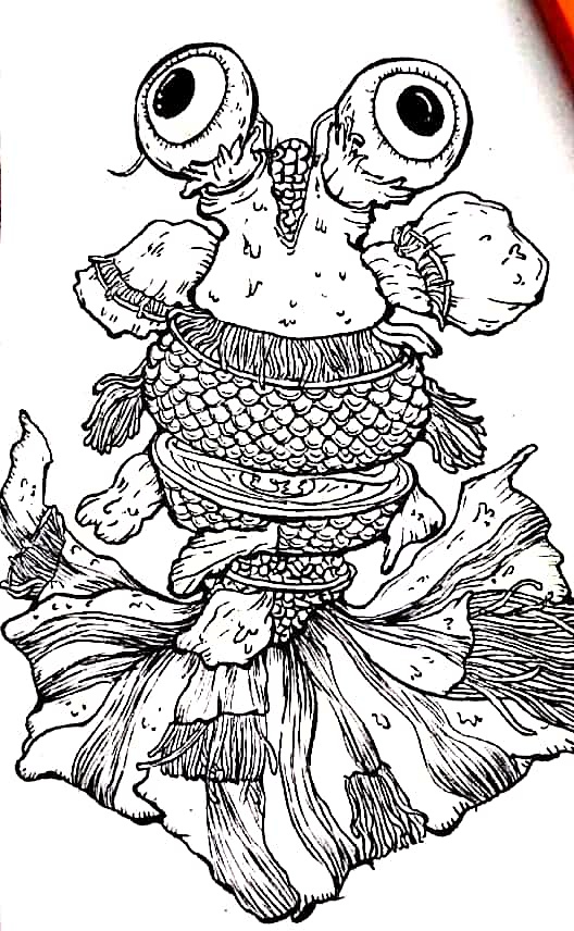 手绘鼠绘插画作品合集