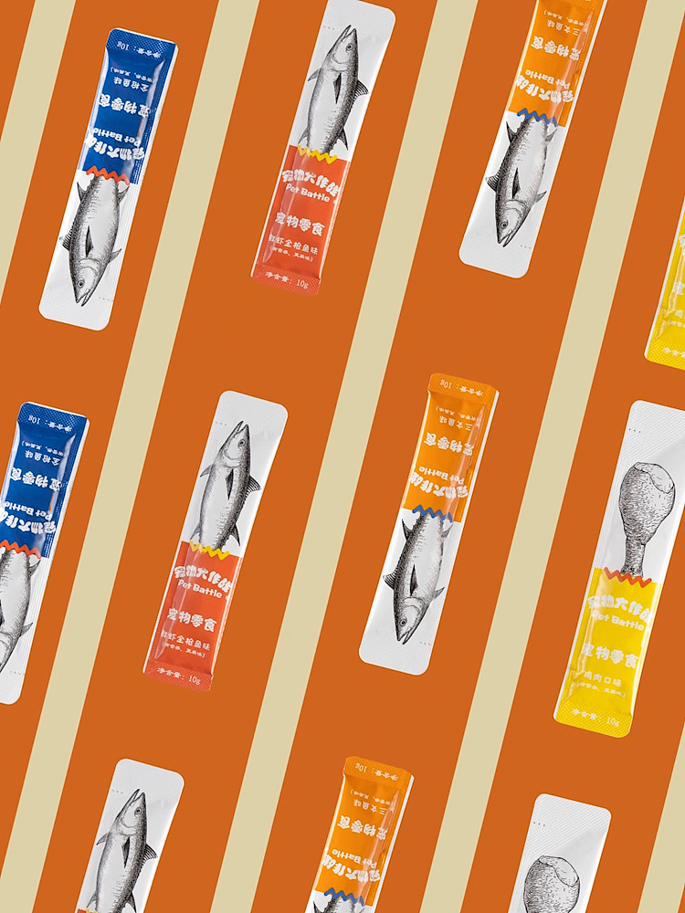 猫粮类产品拍摄展示加合成动画