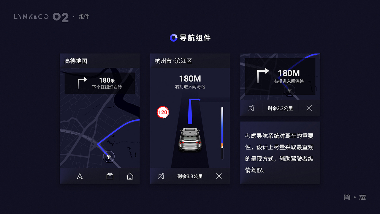 领克02车机主题设计--简耀