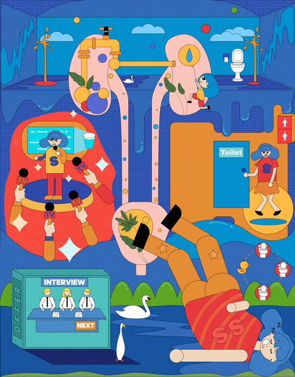 PRESSURE DREAM(图ZMjAxNTI4NjA4) - 艺术插画 - 站酷设计师YIM野姆原创素材 - 站酷ZCOOL