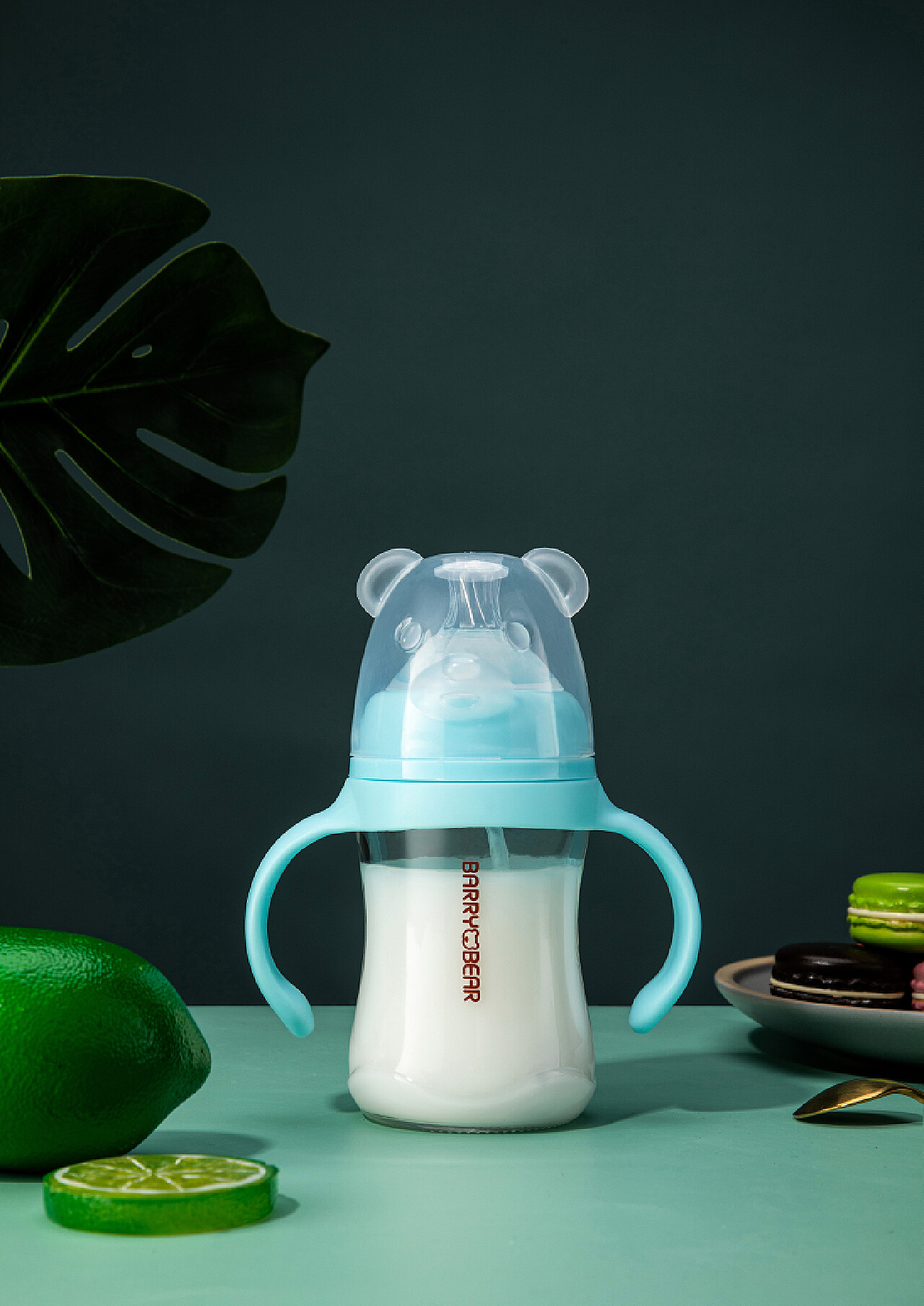 直销婴儿pp奶瓶 自动感温奶瓶 塑料奶瓶 宽口手柄储奶瓶OEM-阿里巴巴