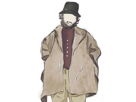 水彩风插画临摹