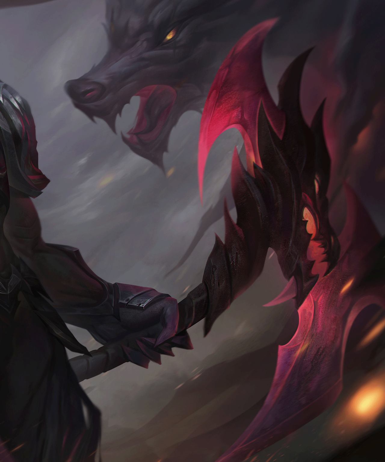 lol同人 神王诺手