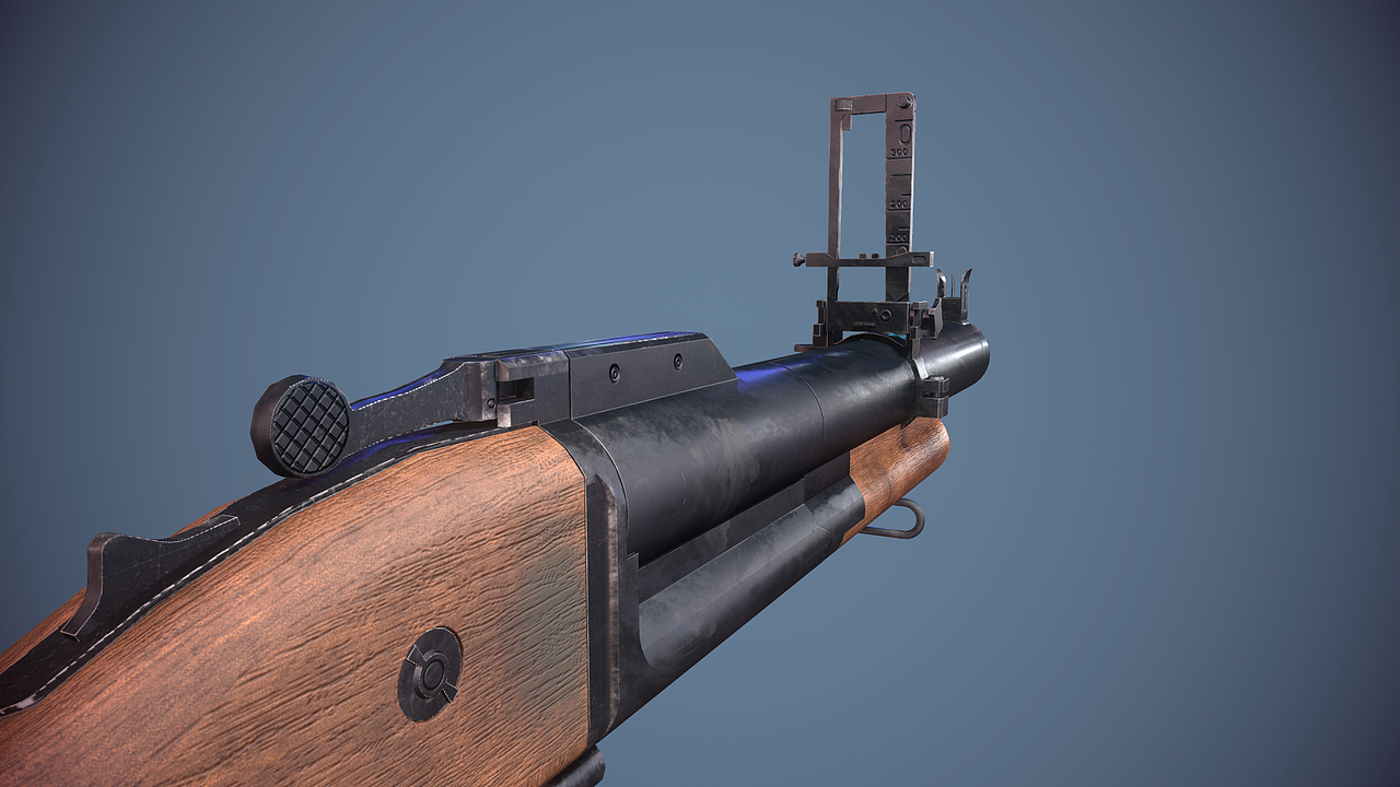 【次时代模型】M79榴弹发射器