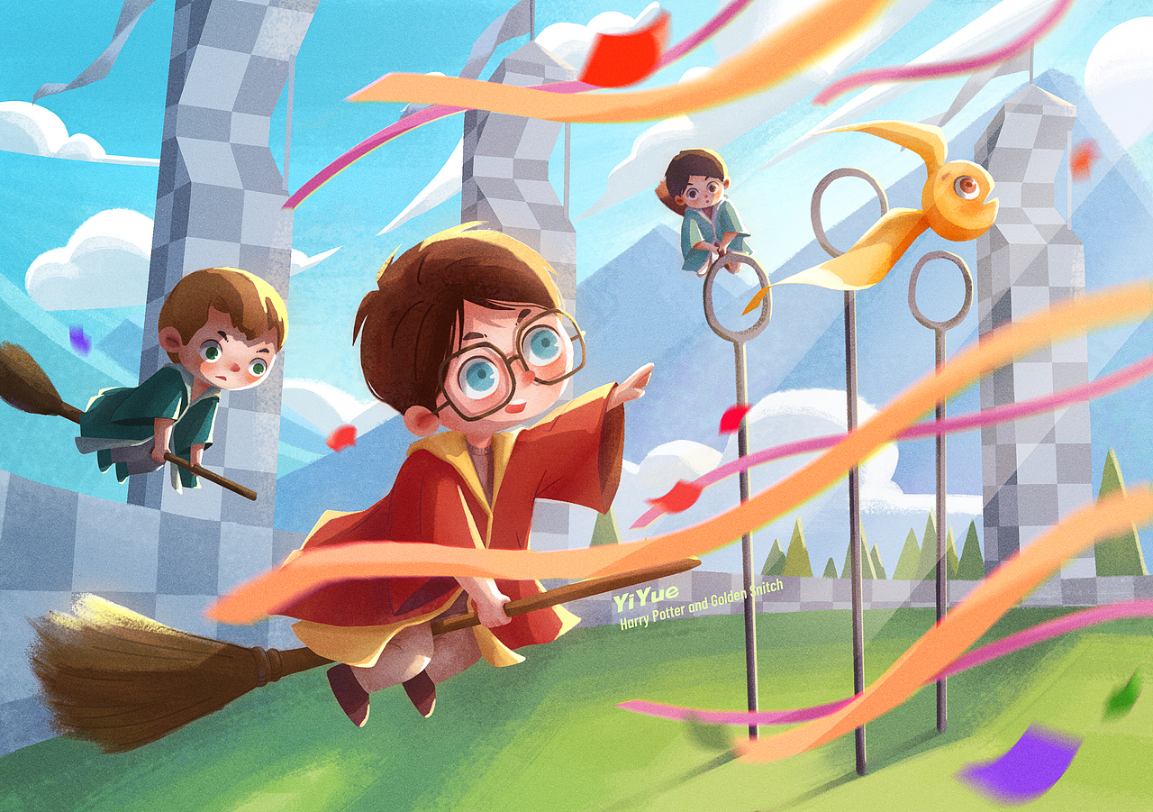 儿插哈利波特与金色飞贼