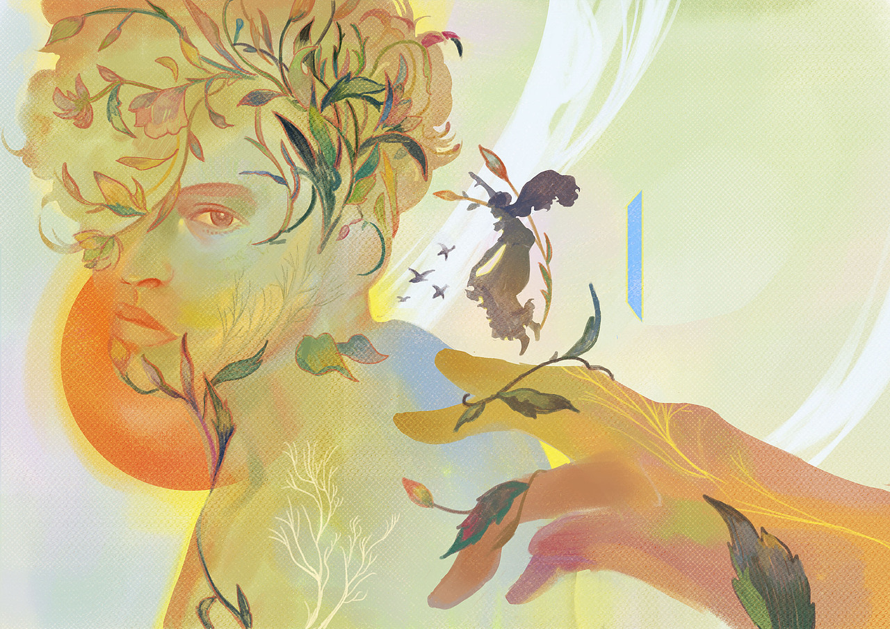 0927 117/365
飞鸟集05<br>我今晨坐在窗前,世界如一个<br>过路人似得,停留一会,向我点点头又走过去了。