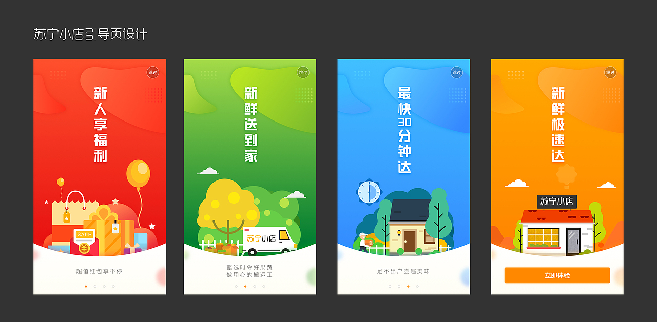 小店引导页设计