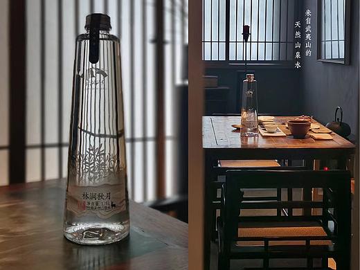 茶台专用矿泉水品牌-插画-包装案例