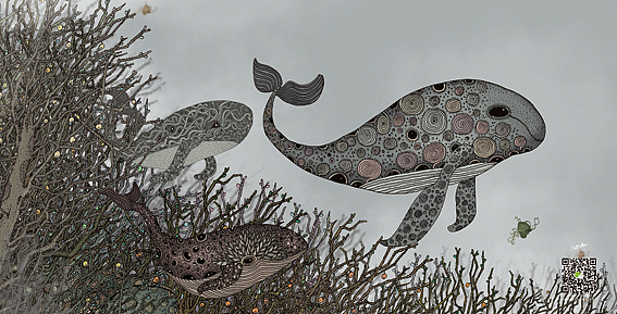 十張橫幅《守林人》系列（圖ZMTkyMzU4NTA4） - 商業(yè)插畫(huà) - 站酷設(shè)計(jì)師畫(huà)如人生原創(chuàng)素材 - 站酷ZCOOL