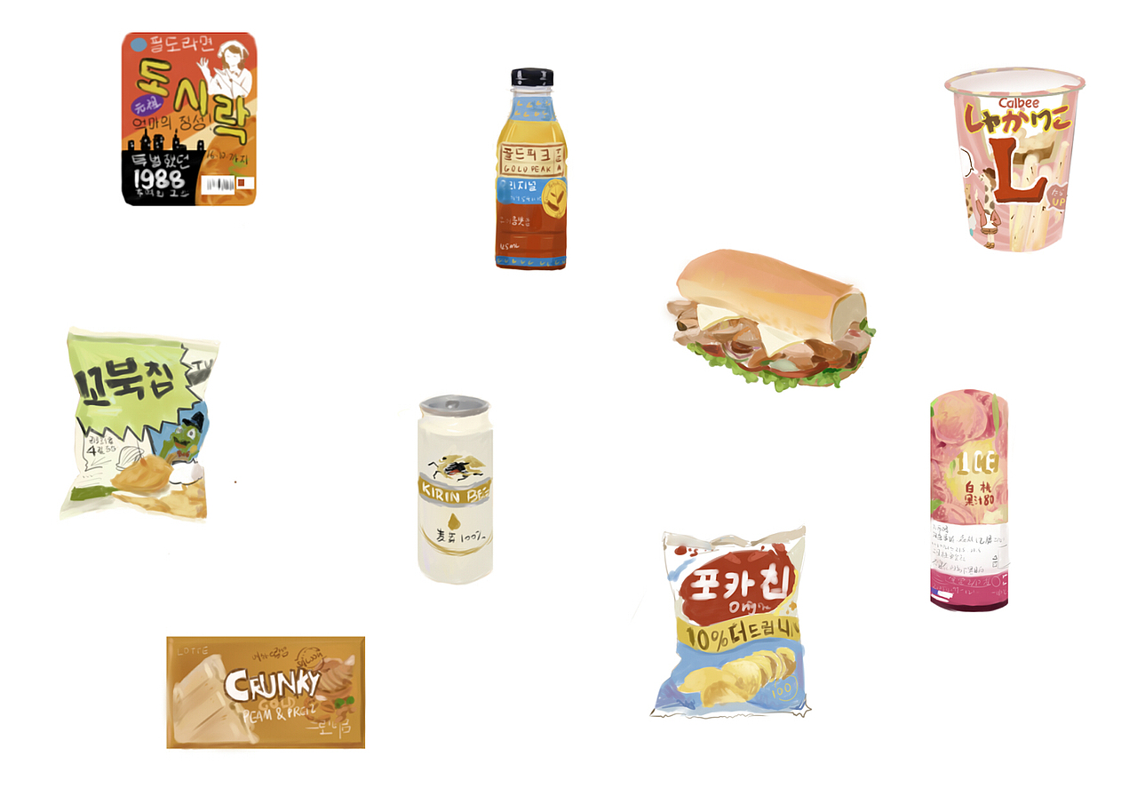 小物件（图ZMTUzMTE3NzIw） - 新锐潮流插画 - 站酷设计师天下第一二三原创素材 - 站酷ZCOOL