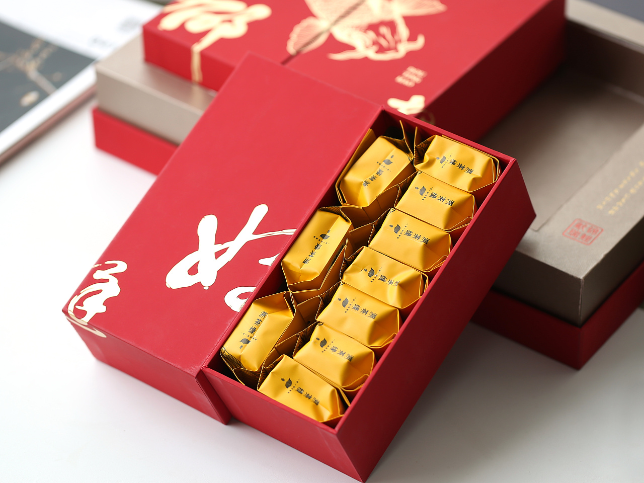 茶叶包装盒礼盒拍摄