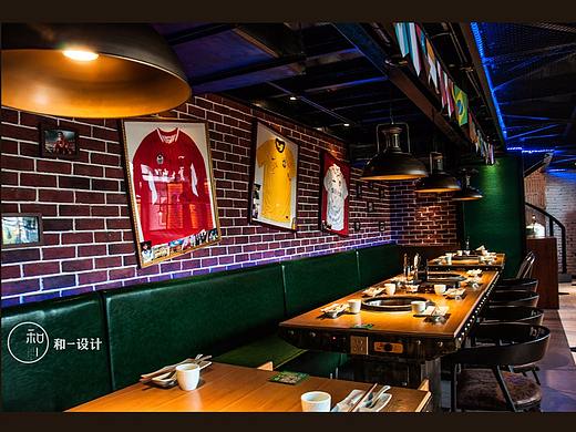 餐饮设计-重庆呱呱老火锅(实景)
