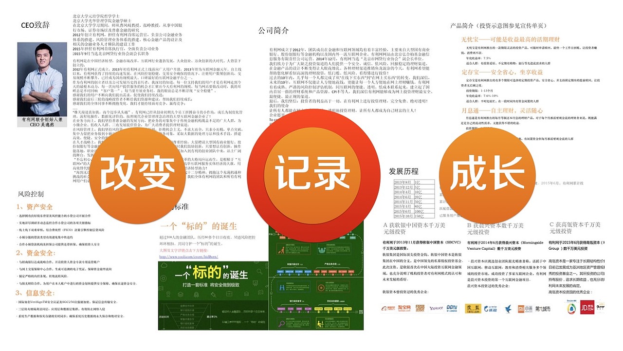 【比如】有利网logo及辅助图形修整 + 企业画册
