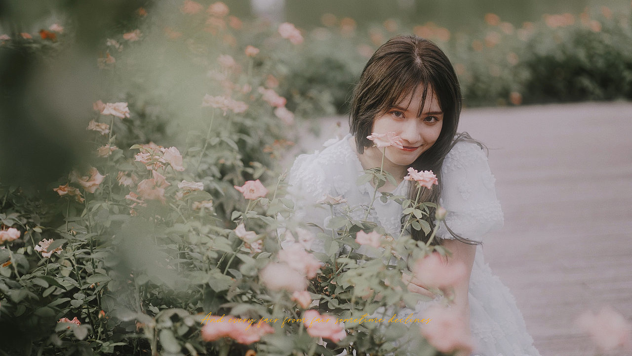 《Sonnet 18》法式复古少女丨玫瑰庄园 人像摄影