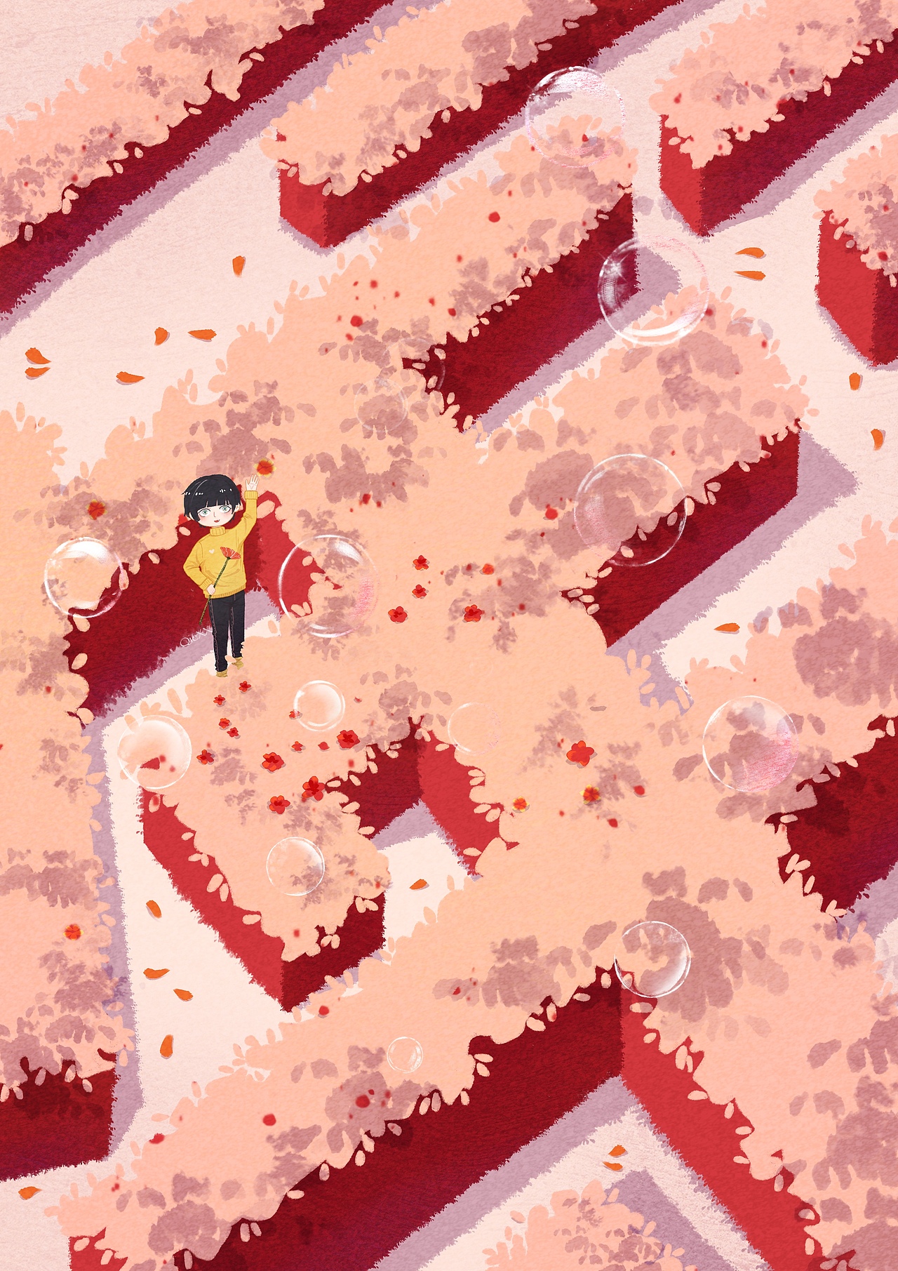 岁岁年年，我都在这里（图ZMjQyOTcwMTMy） - 创作习作 - 站酷设计师汤圆十二斤原创素材 - 站酷ZCOOL