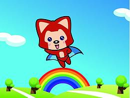 彩虹上的阿狸