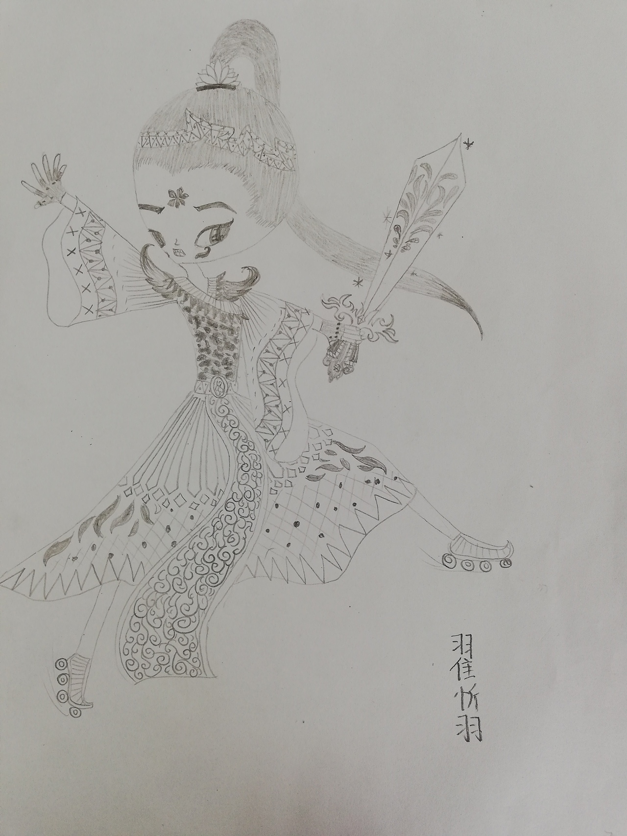 一个十岁女孩子的小梦想（图ZMTI5MzMzOTg4） - 单幅漫画 - 站酷设计师Momax工作室原创素材 - 站酷ZCOOL