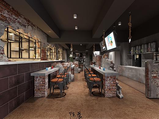 工装——叙利亚风格奶茶火锅店