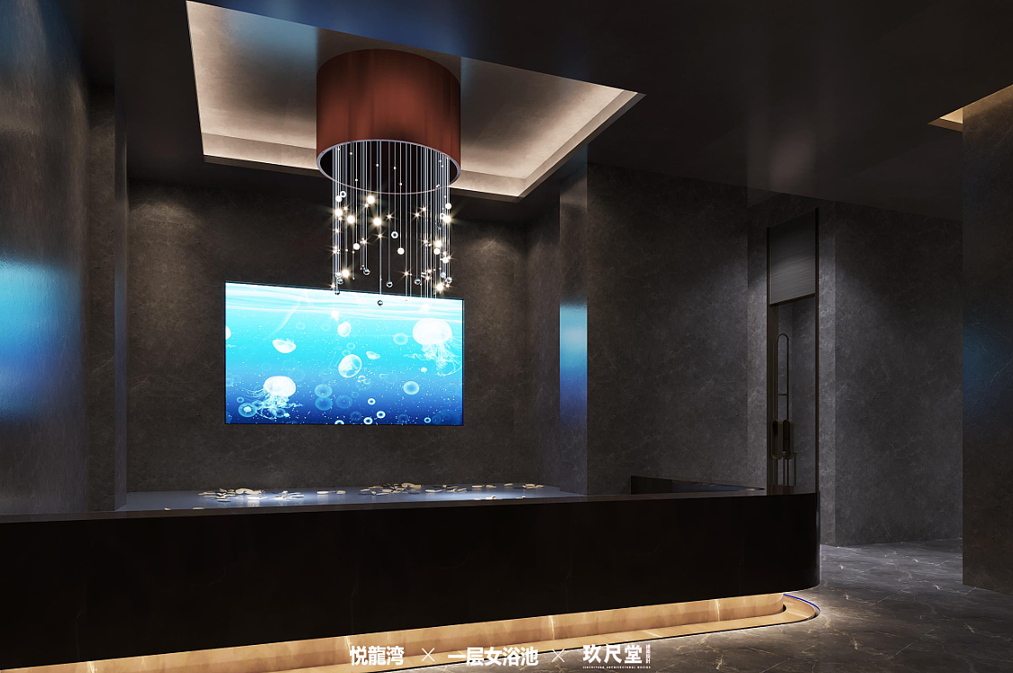 『悦龍湾』高端沐足洗浴会所效果图